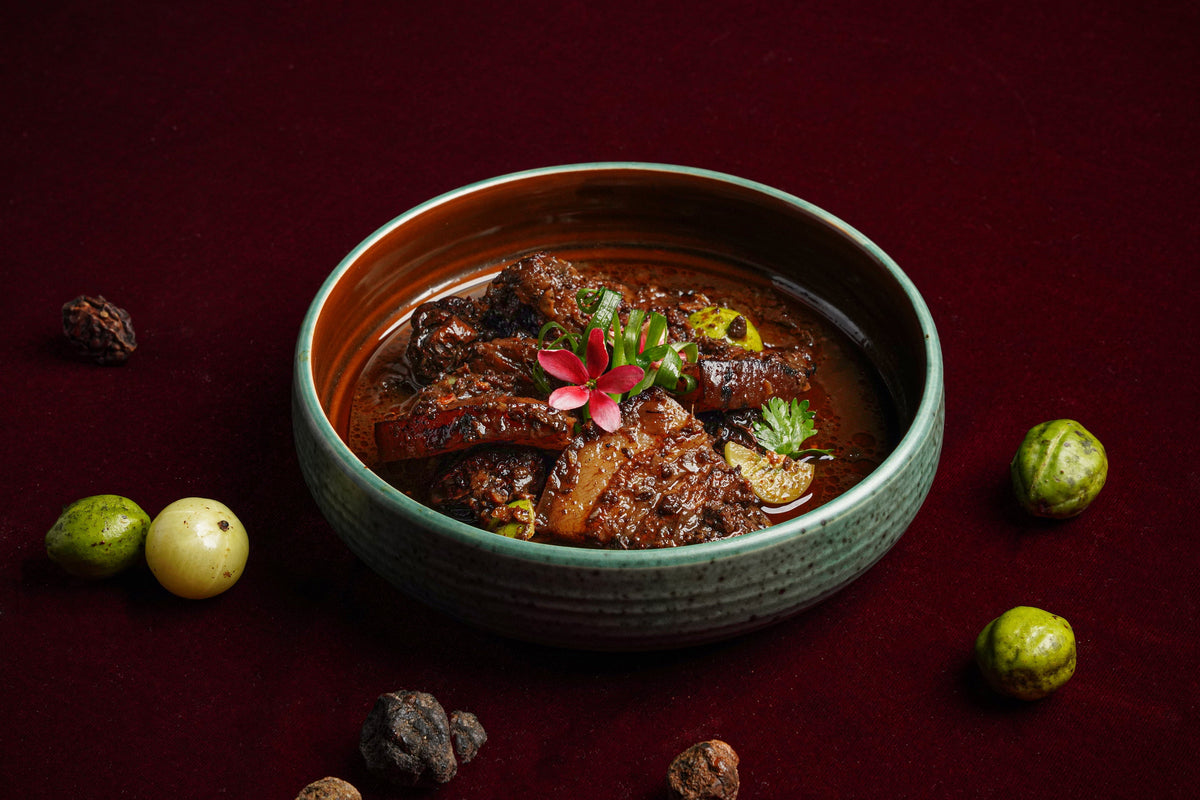 The King's Immortal Pork Curry or Pork Hinlay (Sūkara Byañjana)